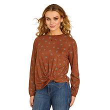 Womens Della Twist Top by Ariat in Flatonia Texas