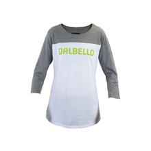 Women's Baseball Tee Gray White by Dalbello in Pasadena CA