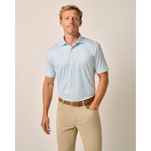 Mens Scuttle Printed Featherweight Performance Polo