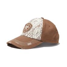 Women's Lace Logo Velcro Back Cap by Ariat in Rancho Cucamonga CA