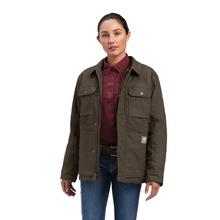 Women's Rebar DuraCanvas Sherpa-Lined Coat by Ariat