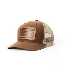 Men's Flag Patch Mesh Snap Back Cap by Ariat