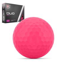 Duo Soft Golf Balls - Pink, Text Personalization by Wilson