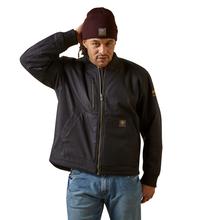 Men's Rebar Stretch Canvas Bomber Jacket by Ariat