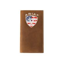 Men's Flag Shield Rodeo Wallet by Ariat