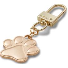 Dog Paw Bag Charm Gold by Crocs