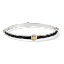 Interlok Noir Slim Bangle by Brighton