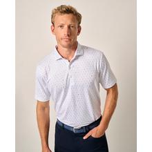 Mens Mixology Printed Jersey Performance Polo