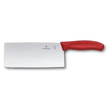 Swiss Classic Chinese Style Chef's Knife Victorinox (Red, 7 in)