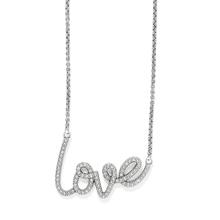 Love Script Sparkle Necklace by Brighton in Durant OK