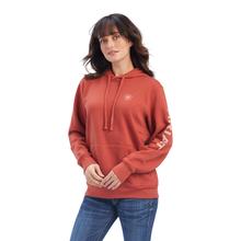 Women's REAL Classic Arm Logo Hoodie by Ariat