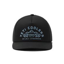 Coolers Wildly Stonger Mid Pro Flat Brim Hat - Black by YETI