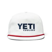 YETI Coolers Mid Pro Flat Brim Rope Hat - White - One Size by YETI