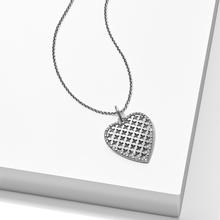 Trellis Heart Short Necklace