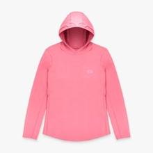 Women's Air-O Mesh Performance Hoodie by AFTCO in Opp AL