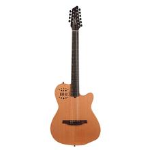 A10 Natural Steel Mahogany Cedar SG by Godin Guitars