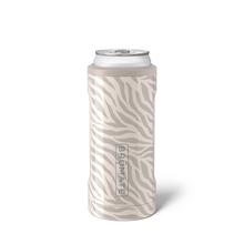 Hopsulator Slim | Insulated Cooler Beverage Sleeve for Travel | Zebra | 12oz Slim Cans by BrüMate in Naples FL