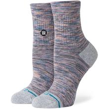 Women's Blended Quarter Socks Gray M by Stance
