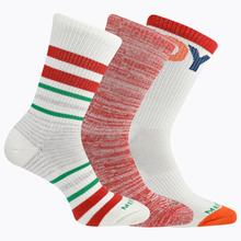 Stripes of Joy Crew 3 Pack Sock by Merrell in South Sioux City NE