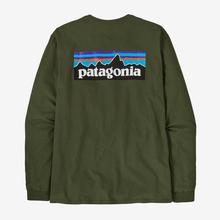 Men's L/S P-6 Logo Responsibili-Tee by Patagonia in Lake Louise AB