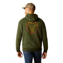 Mens Barbwire Skull Hoodie by Ariat in Concord NC