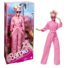 Barbie The Movie Doll, Margot Robbie As Barbie, Collectible Doll Wearing Pink Power Jumpsuit, Sunglasses And Hair Scarf