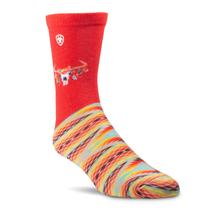 Women's Southwest Geometry Crew Sock