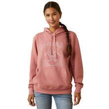 Women's REAL Fading Lines Hoodie by Ariat