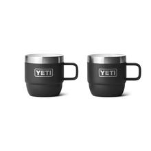 Rambler 6 oz Stackable Mugs - Black by YETI