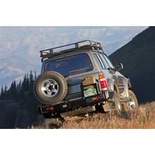 Rear Bumper 5611210 | Black | Steel by ARB USA Brand