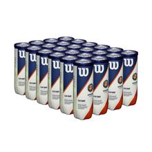 Roland-Garros Har Tru Clay Court 3 Ball Can (24 Pack) by Wilson