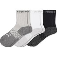 Socks Adult Quarter Solid 3-Pack by Crocs in Durham NC