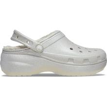 Women's Classic Platform Lined Glitter Clog by Crocs in Cincinnati OH