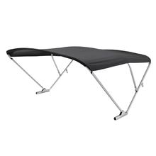 SureShade Pontoon Power Bimini Top - Clear Anodized Frame, Black Fabric #2024050714 by LIPPERT in Columbia PA