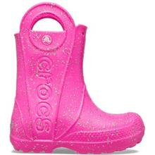 Kid's Handle It Glitter Rain Boot by Crocs in Durham NC