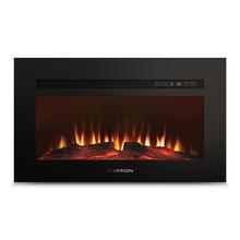 Furrion Built-In Electric RV Fireplace - Wood Platform, 30" #FF30SW15A-BL by LIPPERT