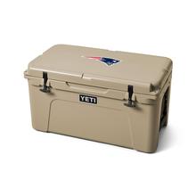 New England Patriots Tundra 65 Hard Cooler - Tan