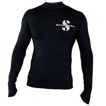 UPF 50 Swim Rashguard Langarm, Herren, Schwarz, L by SCUBAPRO