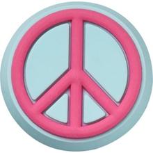 Pink and Blue Peace Sign