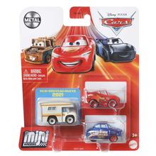 Disney And Pixar Cars Mini Racers 3-Pack Assortment by Mattel