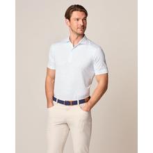 Mens Stag Night Printed Featherweight Performance Polo by Johnnie-O in Durham NC