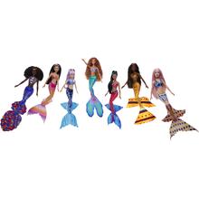 Disney The Little Mermaid Ariel And Sisters Fashion Doll Set With 7 Mermaid Dolls