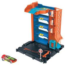 Hot Wheels City Downtown Car Park Playset