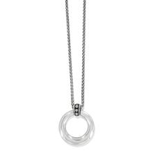 Pretty Tough Stud Large Circle Necklace by Brighton