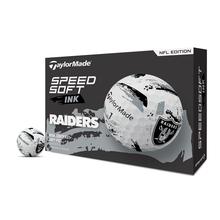 Las Vegas Raiders SpeedSoft Ink Golf Balls by TaylorMade