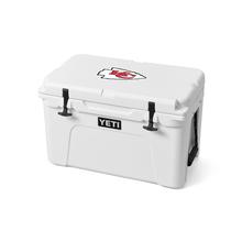 Kansas City Chiefs Tundra 45 Hard Cooler - White