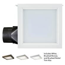 110 CFM Decorative Bathroom Exhaust Fan with LED Light and Easy Change Trim Kit, ENERGY STAR certified AER110LTK by Broan-NuTone in Uxbridge ON