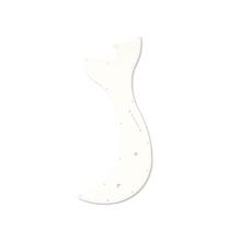 White plexiglass pickguard for Dorchester 4 bass