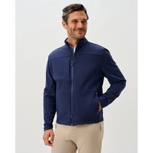 Men's Tempo Full-Zip Suede Performance Jacket by Johnnie-O