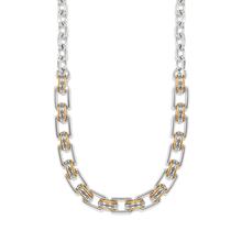 Mosaic Two Tone Links Necklace by Brighton